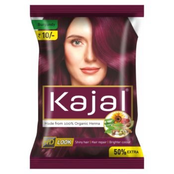 Kajal Herbal Henna Powder – Burgundy