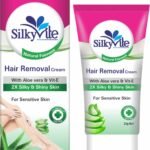 🌿 SilkyVite Hair Removal Cream – (Aloe Vera)
