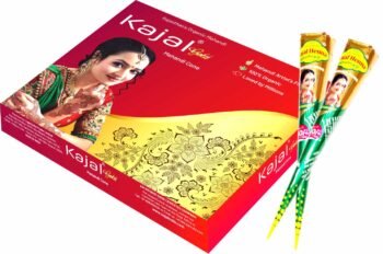 Kajal Gold Mehandi Cone – Pure Rajasthani Elegance .