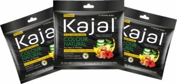🌿 Kajal En-Rich Herbal Creme Hair Colour – Natural Black