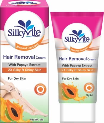 SilkyVite Hair Removal Cream – Papaya
