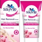 SilkyVite Hair Removal Cream-(ROSE )
