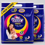 Mummy Pammy Baby Pants Diapers Size M (7-12 kg) | 72 Pants Jumbo Pack | Ultra Soft Cotton Feel | Aloe Vera Anti-Rash Lotion | Up to 12 Hours Absorption | Leak Lock Technology