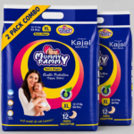 Mummy Pammy Baby Pants Diapers Size XL (12–17 kg) | Combo Pack of 2 | 54 Pants (27 x 2) | Ultra Soft Cotton Feel | Aloe Vera Anti-Rash Lotion | Up to 12 Hours Absorption