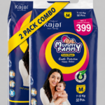 Mummy Pammy Baby Pants Diapers Size M (7–12 kg) – Pack of 2 | 64 Pants | Up to 12 Hours Absorption